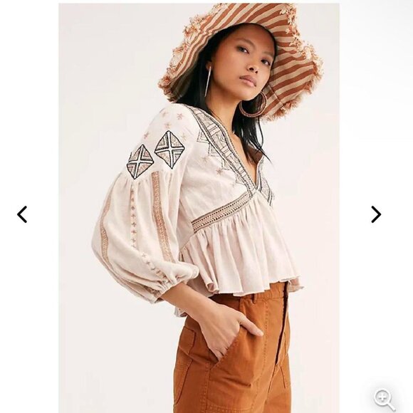 Free People Blouse s - Picture 2 of 12